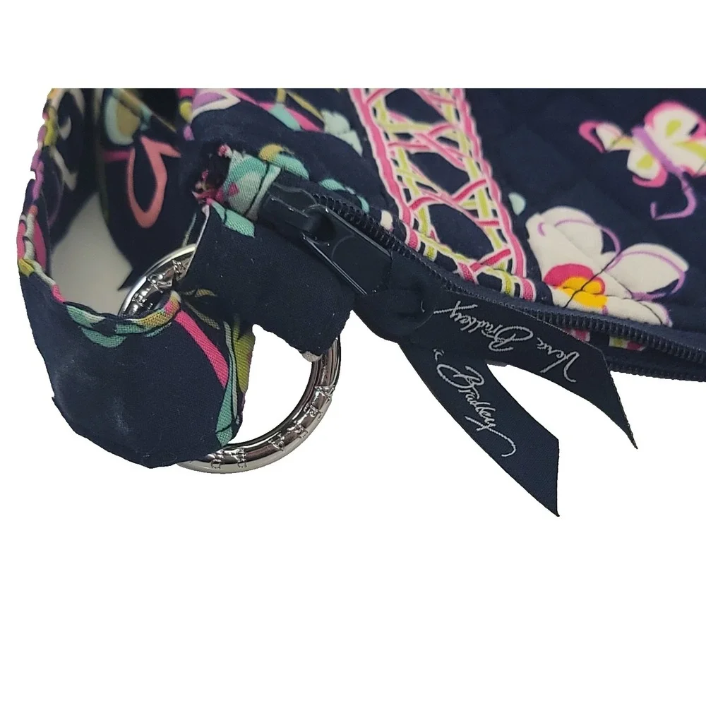 Vera Bradley Hipster Crossbody Ribbons Butterflies Flowers 2012 Retired Pattern